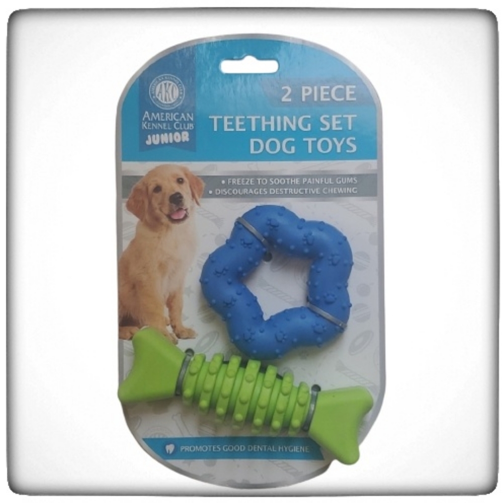 American Kennel Club Teething Set Dog Toys